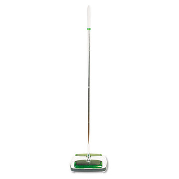 Scotch-Brite® Quick Floor Sweeper, 42" Aluminum Handle, White-gray-green freeshipping - TVN Wholesale